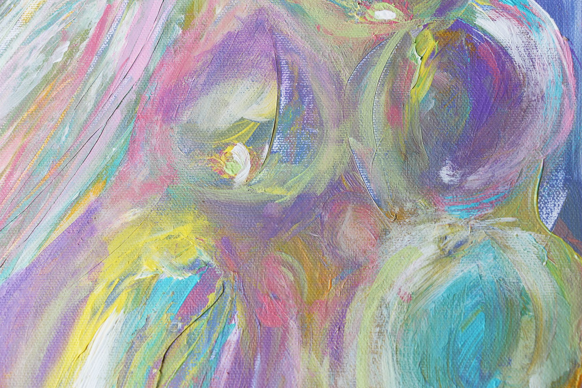 Detail 2 of s(t)lop, a painting by Yiğit Özen