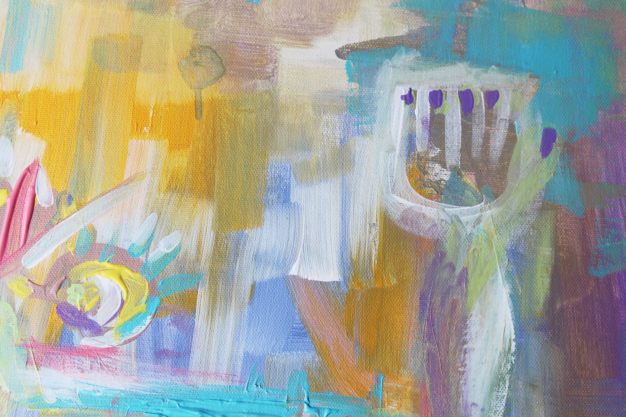 Detail 5 of s(t)lop, a painting by Yiğit Özen
