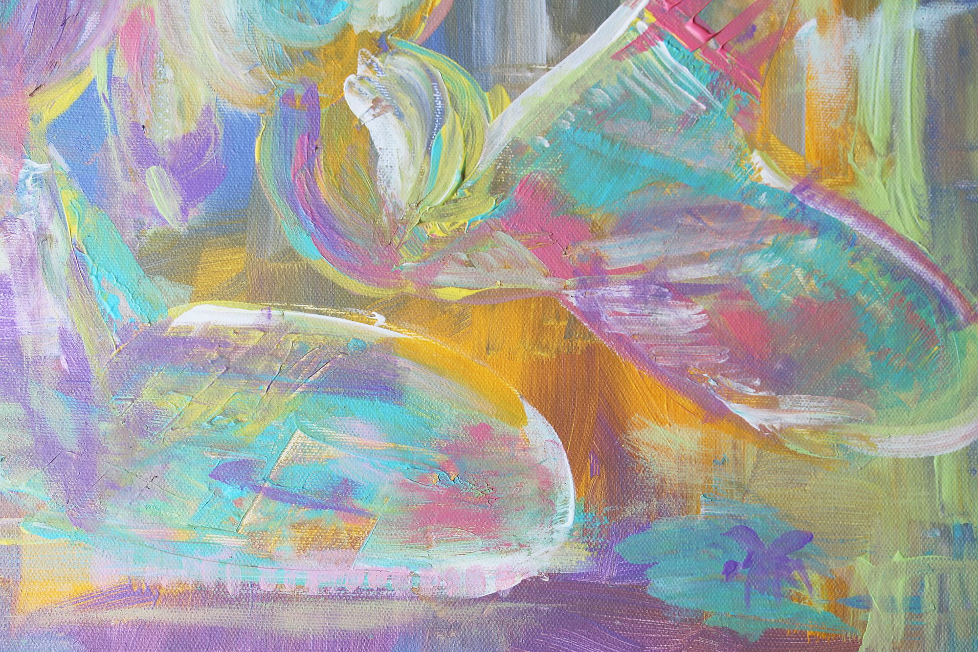 Detail 6 of s(t)lop, a painting by Yiğit Özen